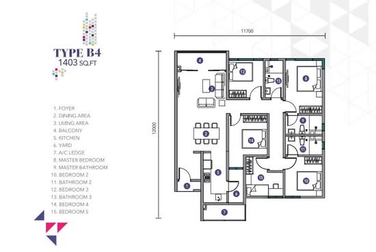 Nidoz Residences @ Desa Petaling - Floor Plan - iProperty.com.my