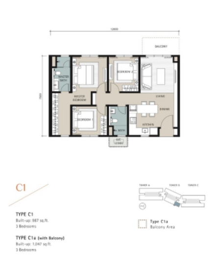 NOVUM - Floor Plan - iProperty.com.my
