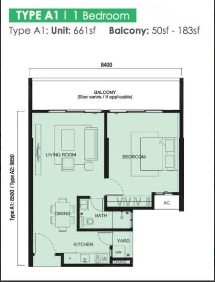 Meridin Suites @ The Meridin - Floor Plan - iProperty.com.my