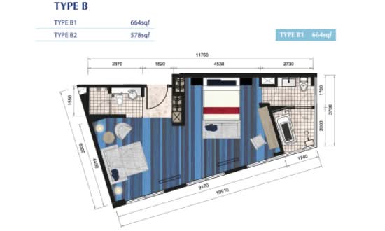 Hatten Suites @ Hatten City - Floor Plan - iProperty.com.my