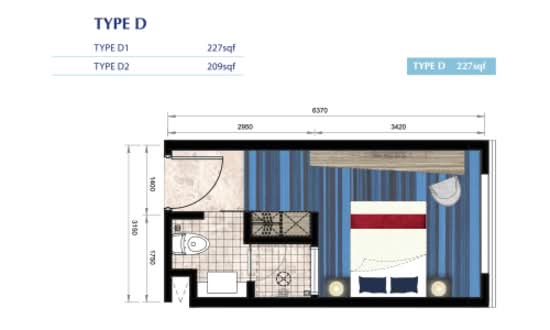 Hatten Suites @ Hatten City - Floor Plan - iProperty.com.my