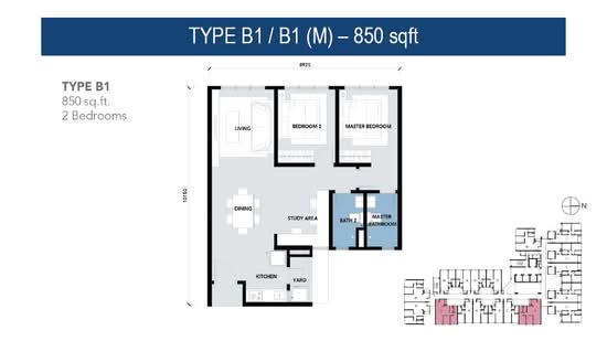 MKH Boulevard II - Floor Plan - iProperty.com.my