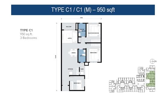 MKH Boulevard II - Floor Plan - iProperty.com.my