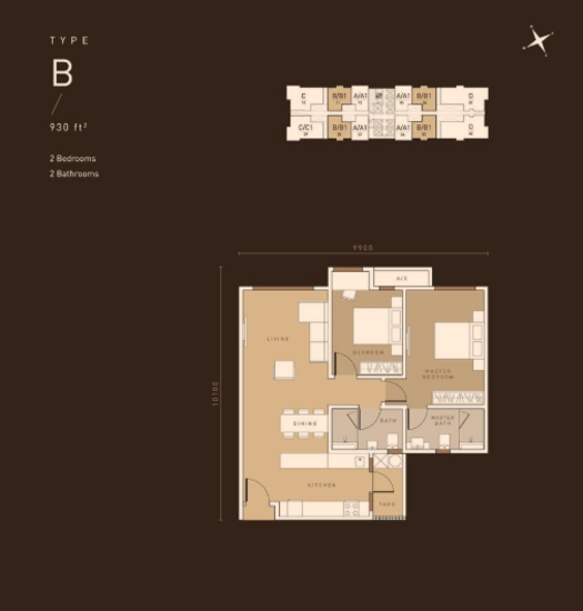 Met 1 Residences - Floor Plan - iProperty.com.my