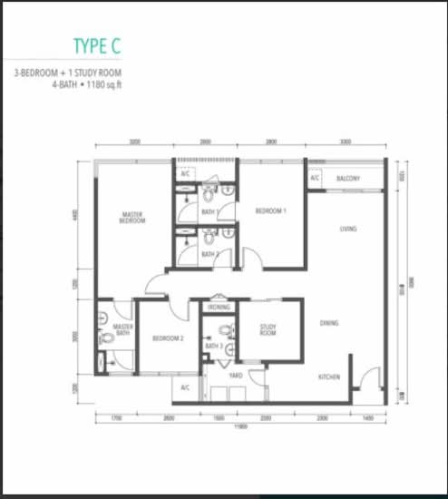 Amverton Greens - Floor Plan