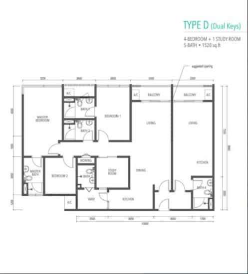 Amverton Greens - Floor Plan