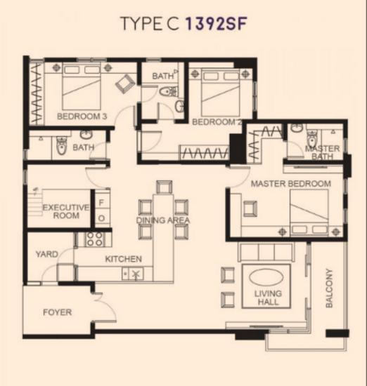 Edge 360 - Floor Plan - iProperty.com.my