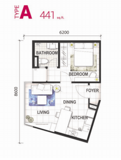 GEM Residences - Floor Plan - iProperty.com.my