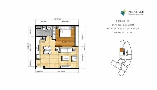 Pinetree Marina & Resort - Floor Plan - iProperty.com.my