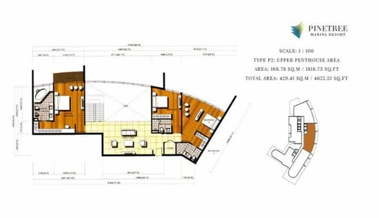 Pinetree Marina & Resort - Floor Plan - iProperty.com.my