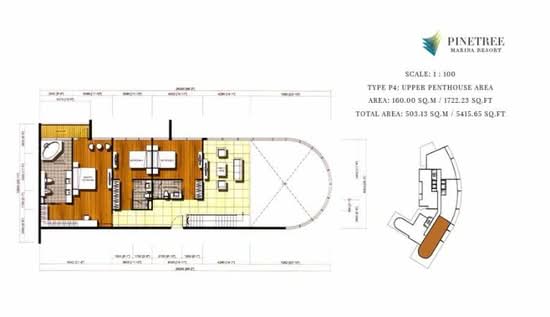 Pinetree Marina & Resort - Floor Plan - iProperty.com.my