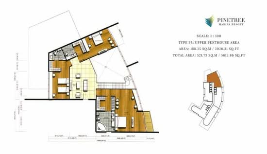 Pinetree Marina & Resort - Floor Plan - iProperty.com.my