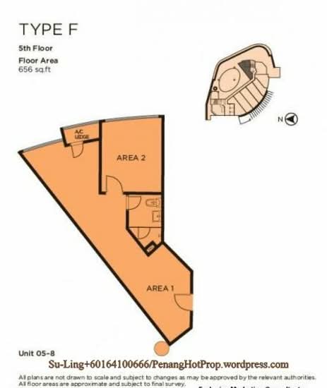 One One Eight, Tanjung Tokong - Floor Plan - iProperty.com.my