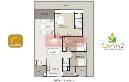 Oasis 2 Residence - Floor Plan - iProperty.com.my