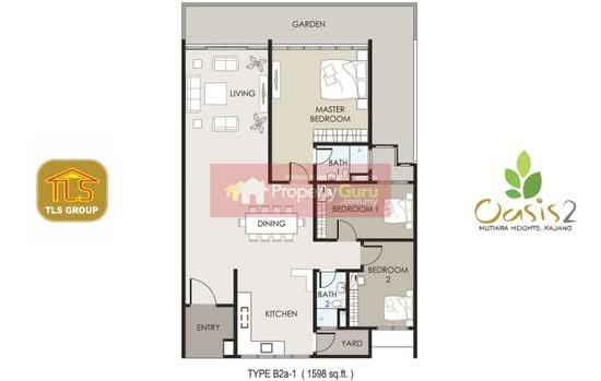 Oasis 2 Residence - Floor Plan - iProperty.com.my