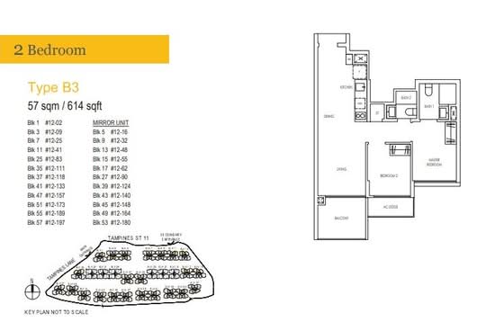 Treasure at Tampines - Floor Plan