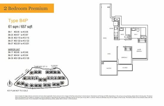 Treasure at Tampines - Floor Plan