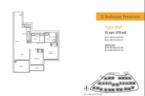 Treasure at Tampines - Floor Plan