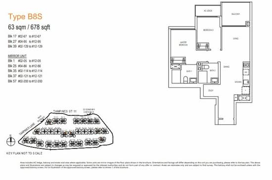Treasure at Tampines - Floor Plan