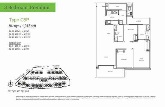 Treasure at Tampines - Floor Plan