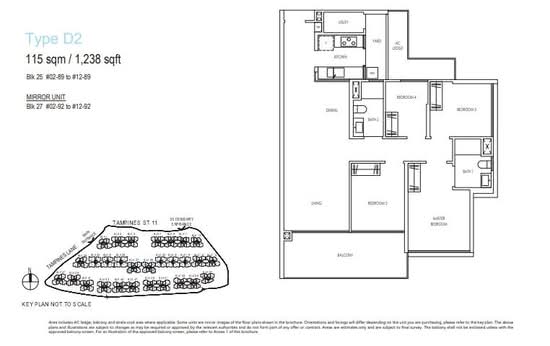Treasure at Tampines - Floor Plan