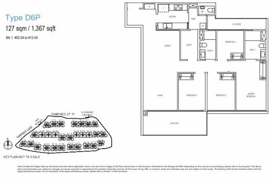 Treasure at Tampines - Floor Plan