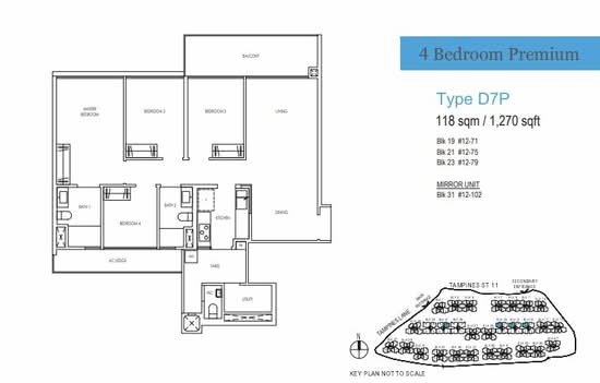Treasure at Tampines - Floor Plan