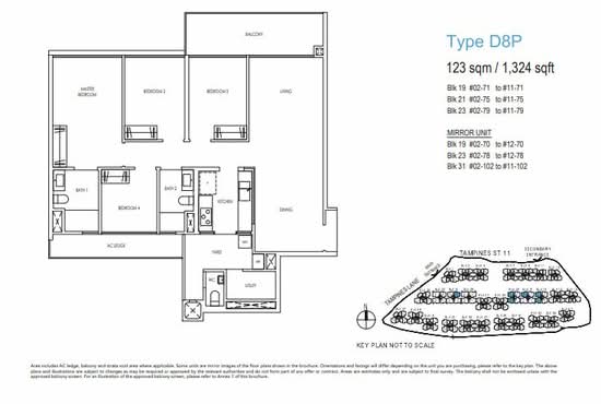 Treasure at Tampines - Floor Plan