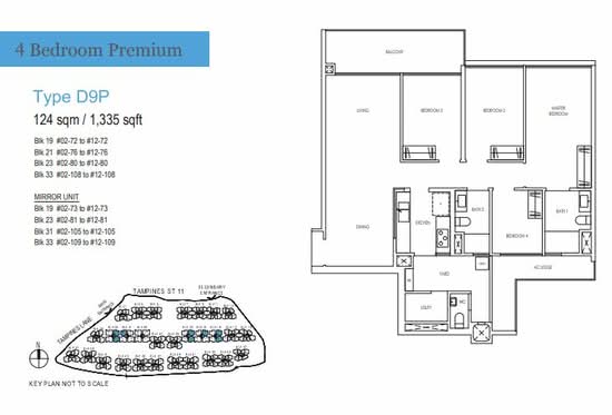 Treasure at Tampines - Floor Plan