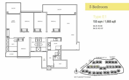 Treasure at Tampines - Floor Plan