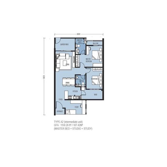 Cora Plus - Floor Plan - iProperty.com.my