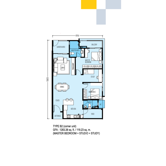Cora Plus - Floor Plan - iProperty.com.my