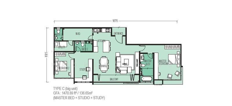 Condominium for Rent at Cora Plus - Kevin Tew - PropertyGuru.com.my