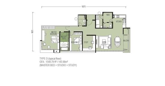 Cora Plus - Floor Plan - iProperty.com.my