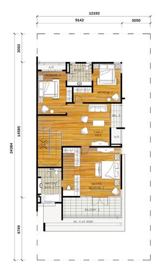 Saujana 1080 Residences - Floor Plan - iProperty.com.my