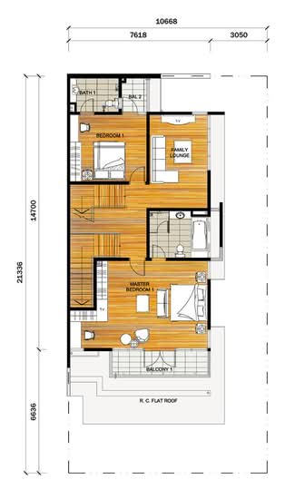 Saujana 1080 Residences - Floor Plan - iProperty.com.my