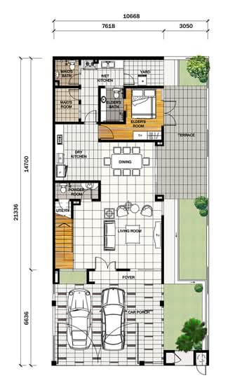 Saujana 1080 Residences - Floor Plan - iProperty.com.my