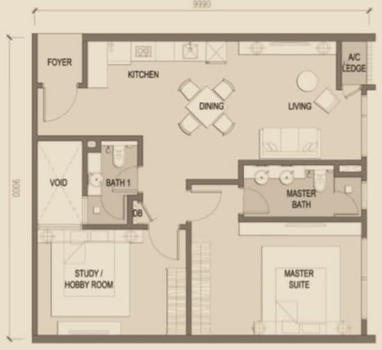 Segaris - Floor Plan - iProperty.com.my