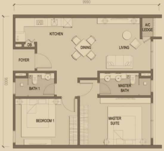 Segaris - Floor Plan - iProperty.com.my