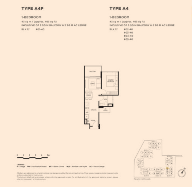 The Gazania, 17 How Sun Drive, 1 Bedroom, 463 sqft, Condominium For Rent, by Sanche Jagatheesan, 500086411 - PropertyGuru.com.sg