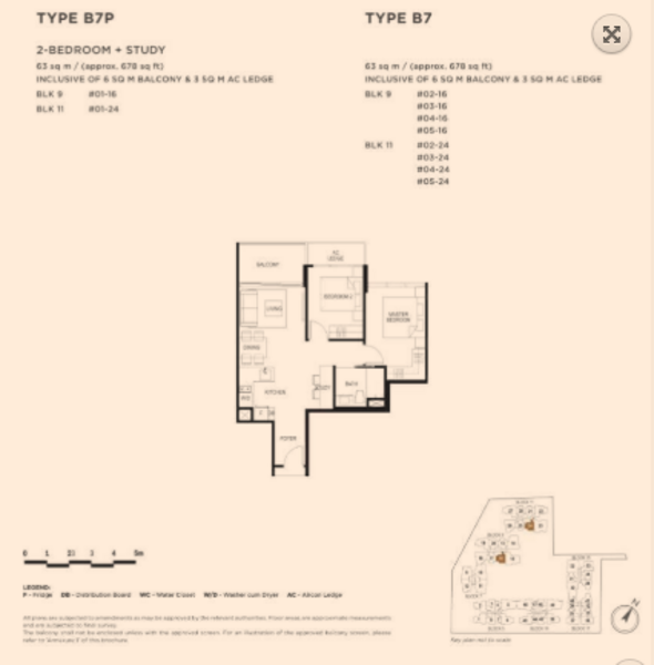 The Gazania, 5 How Sun Drive, 2 Bedrooms, 678 sqft, Condominium For Rent, by Chua Le Bing, 500207067 - PropertyGuru.com.sg