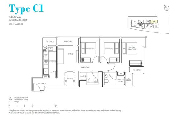 Jui Residences - Floor Plan