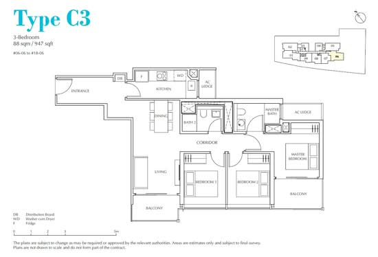 Jui Residences - Floor Plan