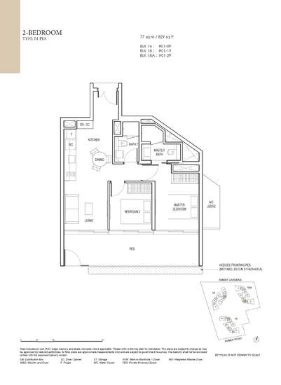 Amber Park - Floor Plan