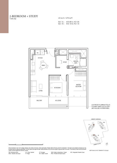 Amber Park - Floor Plan
