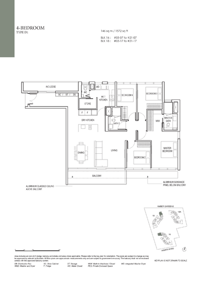 Amber Park - Floor Plan