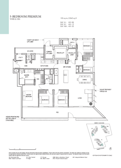 Amber Park - Floor Plan