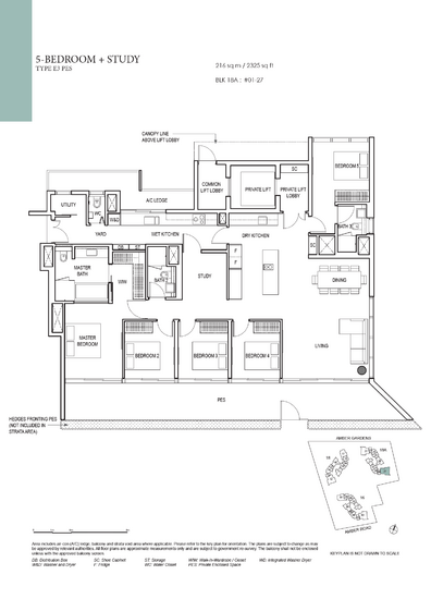 Amber Park - Floor Plan