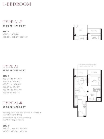 The Garden Residences - Floor Plan
