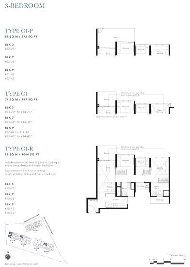 The Garden Residences - Floor Plan